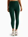 Beyond Yoga Spacedye Out Of Pocket High Waisted Midi Legging In Dark Spruce
