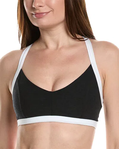 Beyond Yoga Spacedye Outlines Bra In Black