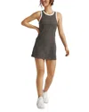 Beyond Yoga Spacedye Outlines Sleeveless Dress In True Gray