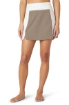 Beyond Yoga Spacedye Outlines Skirt In Brown