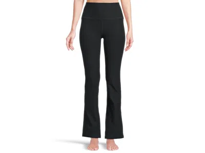 Beyond Yoga Spacedye Practice Bootcut Pants Women's Clothing Darkest Night: Xs (us Women's 2-4) 31.5, Elastane/p In Black