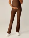 Beyond Yoga Empire Waist Maternity Leggings In Multi