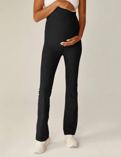 Beyond Yoga Spacedye Practice Maternity Pant In Darkest Night In Multi