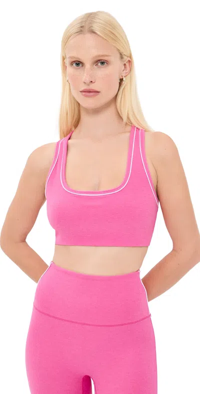 Beyond Yoga Spacedye Ready Bra Luscious Pink Heather