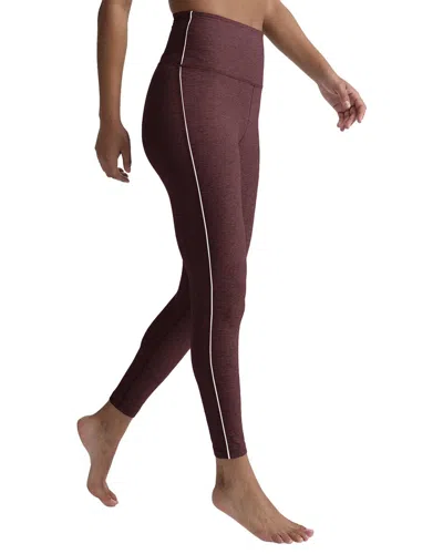 Beyond Yoga Spacedye Ready Midi 24in Legging In Burgundy