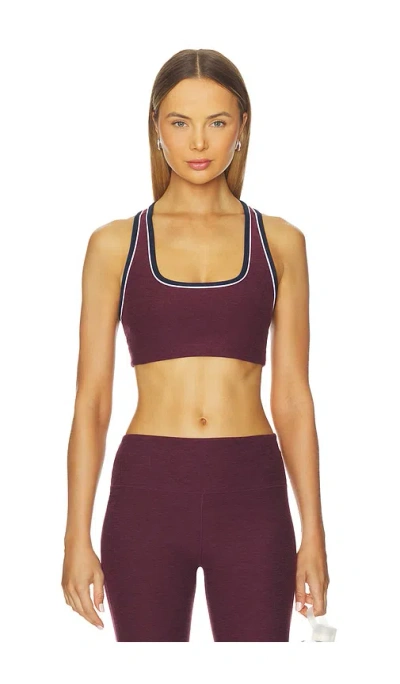Beyond Yoga Spacedye Ready Sports Bra In Purple