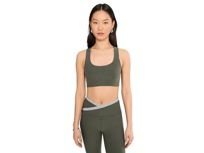 Beyond Yoga Spacedye Simplicity Bra 2.0 In Green