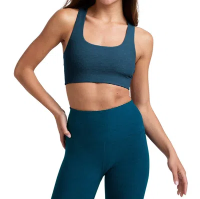 Beyond Yoga Spacedye Simplicity Bra 2.0 In Blue Gem Heather