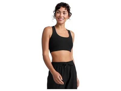 Beyond Yoga Spacedye Simplicity Bra 2.0 Women's Bra Darkest Night: Xs, Elastane/polyester In Black