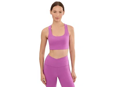 Beyond Yoga Spacedye Simplicity Bra 2.0 Women's Bra Fun Fuchsia Heather: Sm In Pink