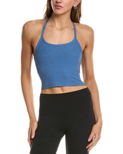 Beyond Yoga Spacedye Slim Racerback Bra In Blue
