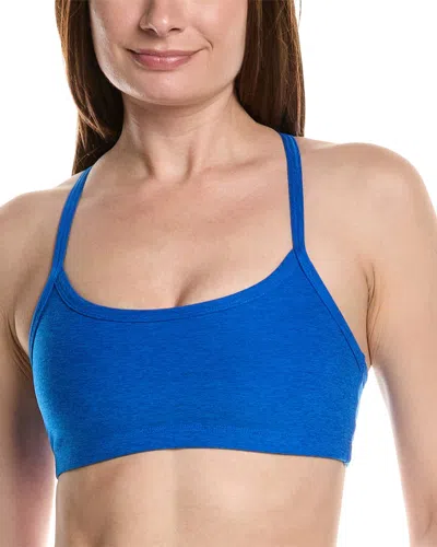 Beyond Yoga Spacedye Slim Racerback Bra In Blue