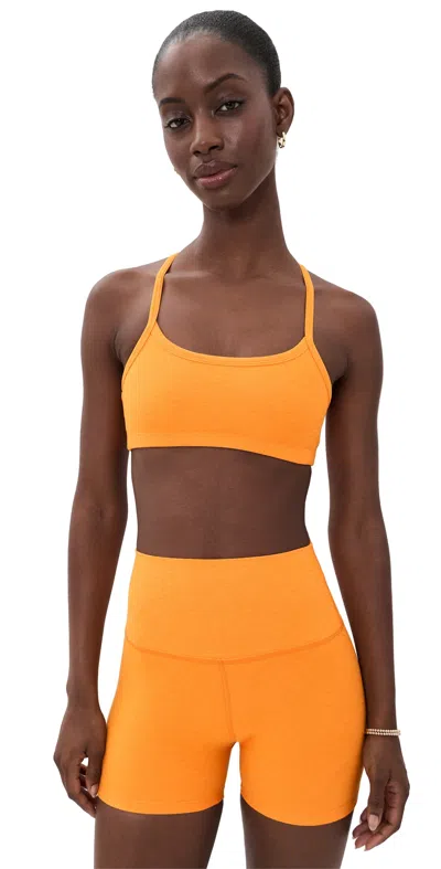 Beyond Yoga Spacedye Slim Racerback Bra Bright Citrus Heather
