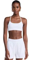 Beyond Yoga Spacedye Slim Racerback Bra Cloud White In Cloud White