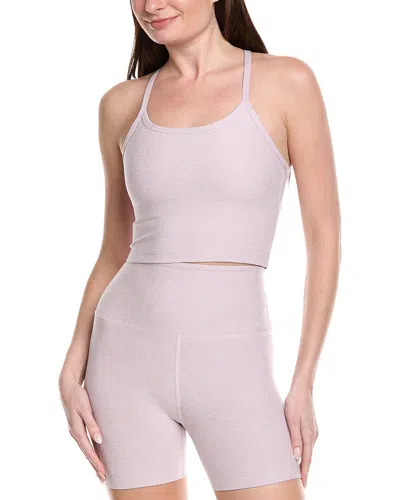 Beyond Yoga Spacedye Slim Racerback Bra In Neutral