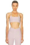 Beyond Yoga Spacedye Slim Racerback Bra In Pink