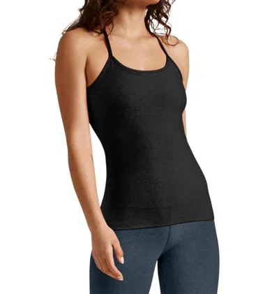 Beyond Yoga Spacedye Slim Racerback Camisole In Black