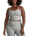 Beyond Yoga Spacedye Racerback Tank In Silver Mist