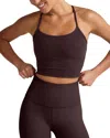 Beyond Yoga Spacedye Slim Racerback Cropped Tank In Vivid Pink In Brown