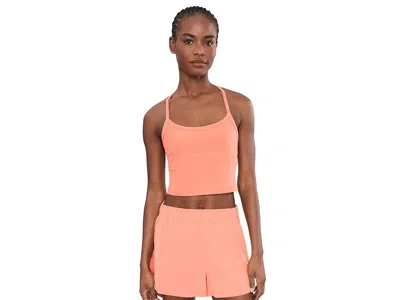 Beyond Yoga Spacedye Slim Racerback Cropped Tank Top In Orange