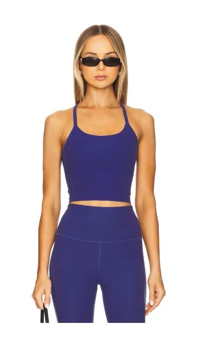 BEYOND YOGA SPACEDYE SLIM RACERBACK CROPPED TANK TOP