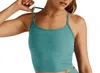 Beyond Yoga Spacedye Slim Racerback Tank Top In Aqua In Blue