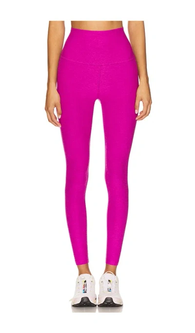 Beyond Yoga Spacedye Spin Out Legging In Pink