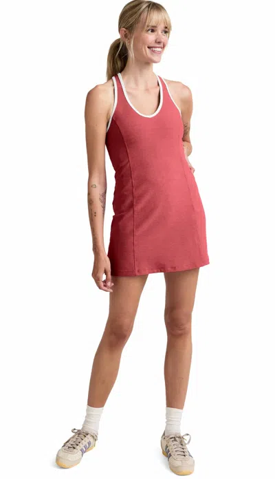 Beyond Yoga Spacedye Starting Line Mini Dress In Rose Heather In Brown
