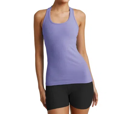 Beyond Yoga Spacedye Step Up Racerback Tank In Periwinkle Cloud Heather In Multi