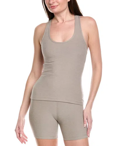 Beyond Yoga Spacedye Step Up Racerback Tank In Neutral