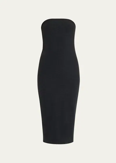 BEYOND YOGA SPACEDYE STRAPLESS DRESS