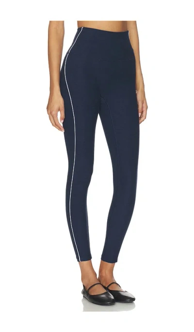 Beyond Yoga Spacedye Streamline Legging In Blue