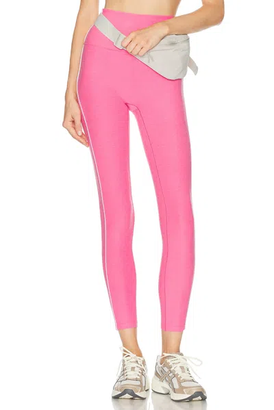 Beyond Yoga Spacedye Streamline Legging In Pink