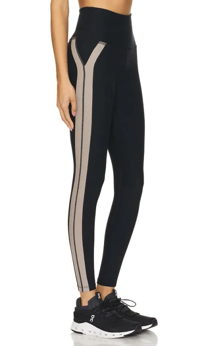 Beyond Yoga Spacedye Top Line Midi Legging In Darkest Night & Birch