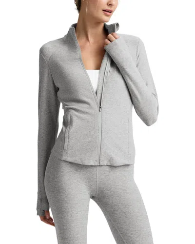 Beyond Yoga Spacedye Trails Active Jacket In Gray