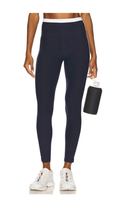 Beyond Yoga Spacedye Trophy High Waisted Leggings In Blue