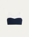 Beyond Yoga Space Dye Colorblock Sports Bra