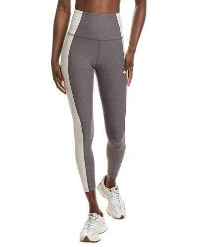 Beyond Yoga Spacedye Vitality Colorblock High Waist Pant In Gray