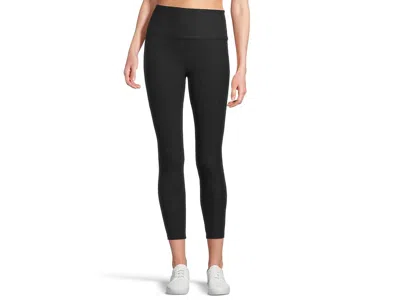 Beyond Yoga Spacedye Walk And Talk High-waisted Capri Leggings Women's Casual Pants Darkest Night: 2xs (us Women In Black