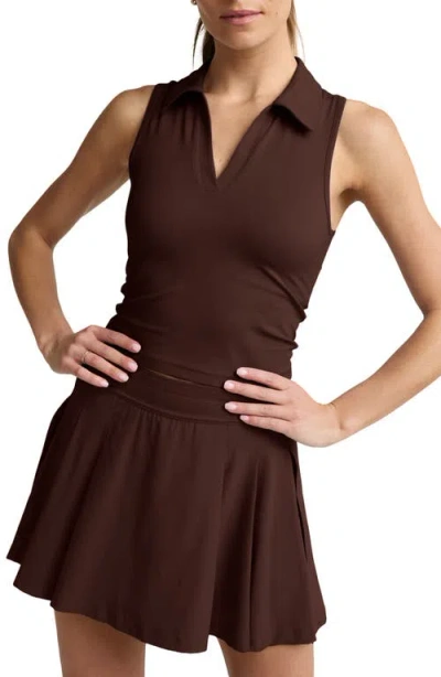 Beyond Yoga Sport Active Polo Tank In Multi