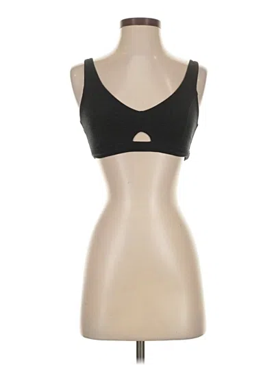 Pre-owned Beyond Yoga Sports Bra In Black