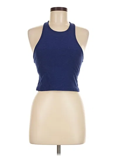 Pre-owned Beyond Yoga Sports Bra In Blue