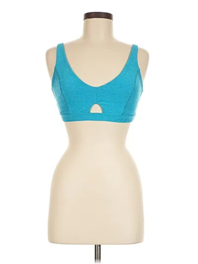 Pre-owned Beyond Yoga Sports Bra In Blue