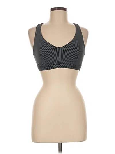 Pre-owned Beyond Yoga Sports Bra In Gray