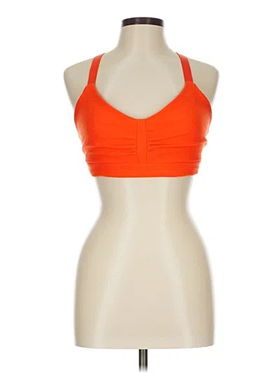 Pre-owned Beyond Yoga Sports Bra In Orange