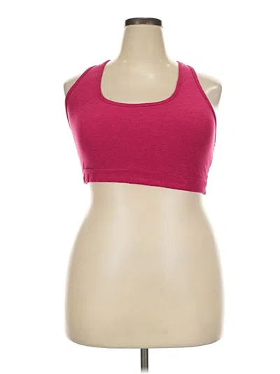 Pre-owned Beyond Yoga Sports Bra In Pink