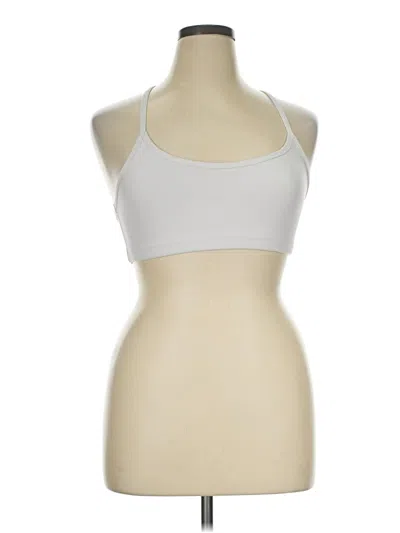 Pre-owned Beyond Yoga Sports Bra In Silver