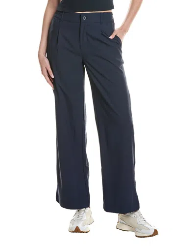 Beyond Yoga Status Pleated 31in Wide Leg Trouser In Black