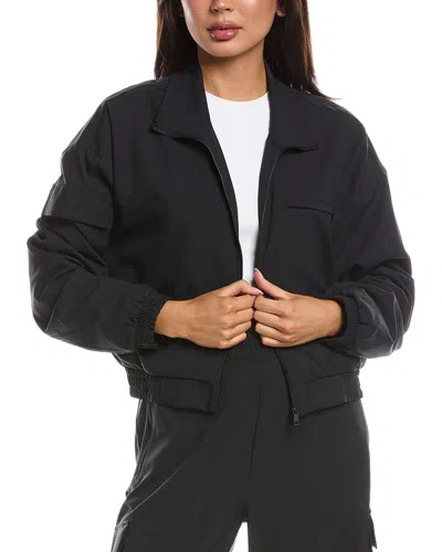 Beyond Yoga Status Pocket Sleeve Jacket In Black