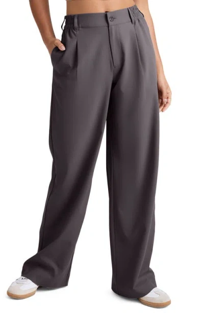 Beyond Yoga Status Trousers In Blue